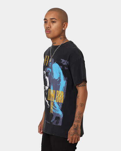 Guns N Roses Illusion Tour 1991 T-Shirt Washed Black