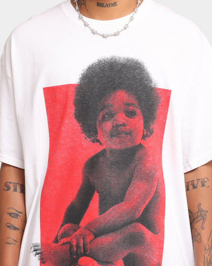 NOTORIOUS B.I.G Biggie Baby Vintage T-Shirt White