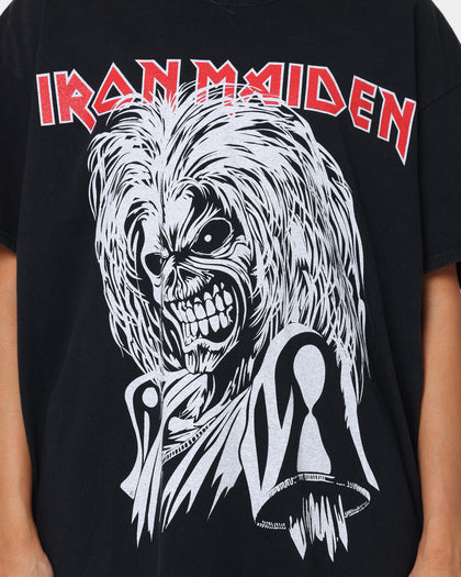 Iron Maiden Killer Face T-Shirt Black Wash