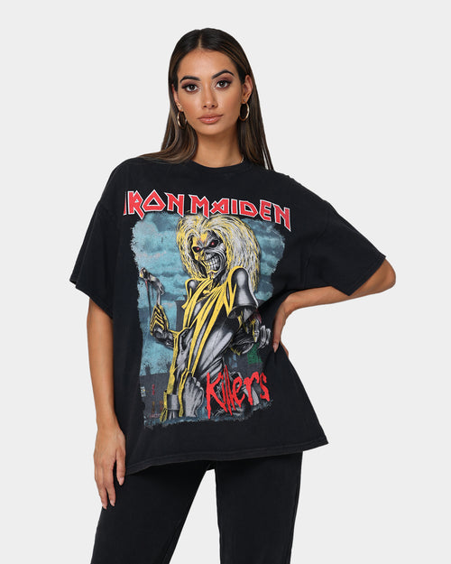 Iron Maiden Killer Short Sleeve T-Shirt Black Wash