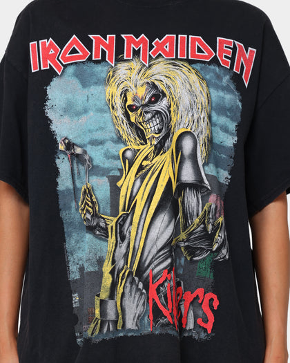 Iron Maiden Killer Short Sleeve T-Shirt Black Wash