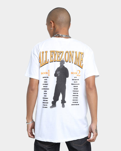 Tupac 25th Anniversary All Eyes On Me T-Shirt White