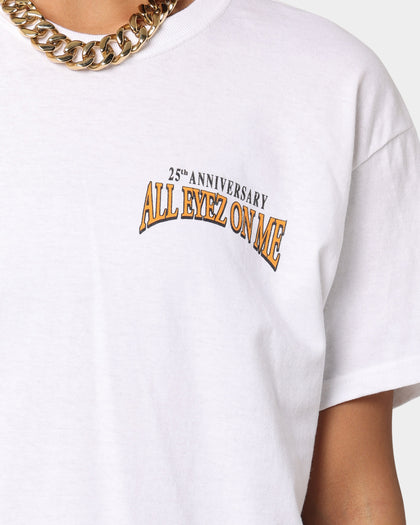 Tupac 25th Anniversary All Eyes On Me T-Shirt White