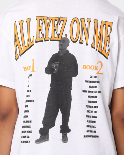Tupac 25th Anniversary All Eyes On Me T-Shirt White