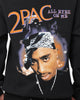 Tupac All Eyes Bandana Hoodie Black