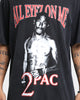 Tupac All Eyez On Me Vintage T-Shirt Washed Black
