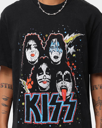 Bravado Faces Short Sleeve Vintage T-Shirt Washed Black