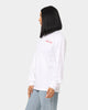 4HUNNID 4 Logo Paisley Long Sleeve T-Shirt White