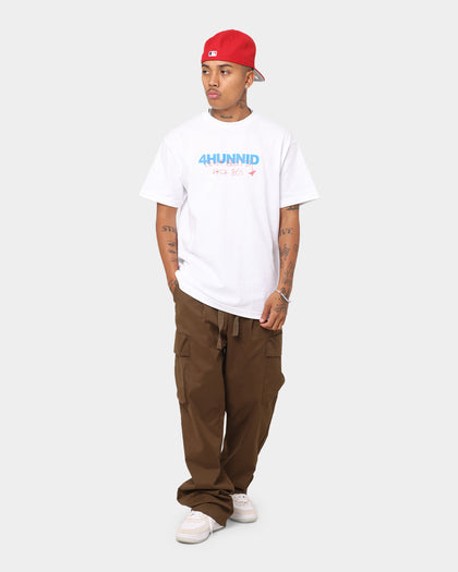 4HUNNID Never Been Short Sleeve T-Shirt White