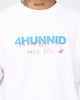 4HUNNID Never Been Short Sleeve T-Shirt White