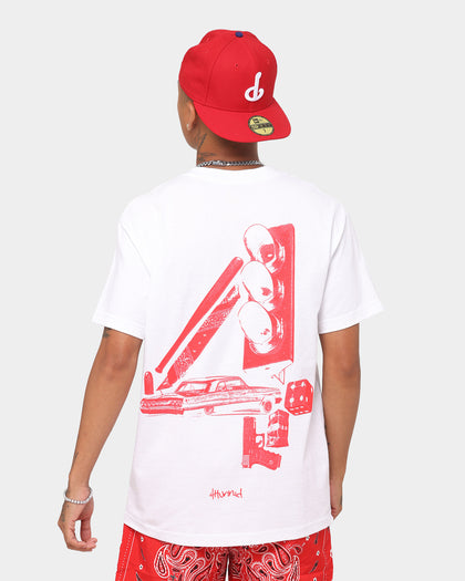 4HUNNID Street Short Sleeve T-Shirt White