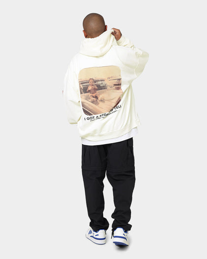 Notorious B.I.G Baby Car Hoodie Off White