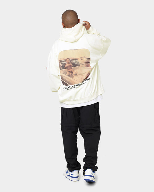 Notorious B.I.G Baby Car Hoodie Off White
