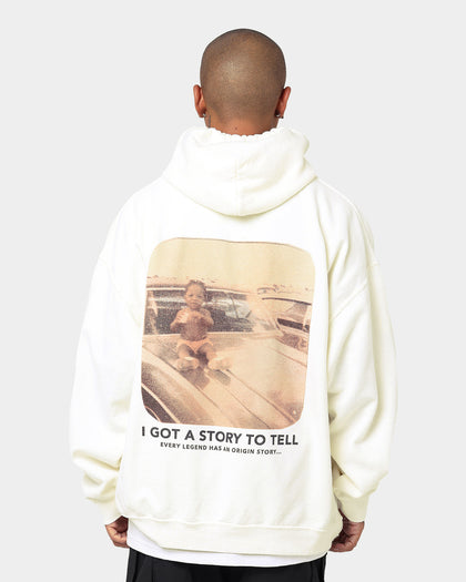 Notorious B.I.G Baby Car Hoodie Off White