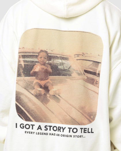 Notorious B.I.G Baby Car Hoodie Off White