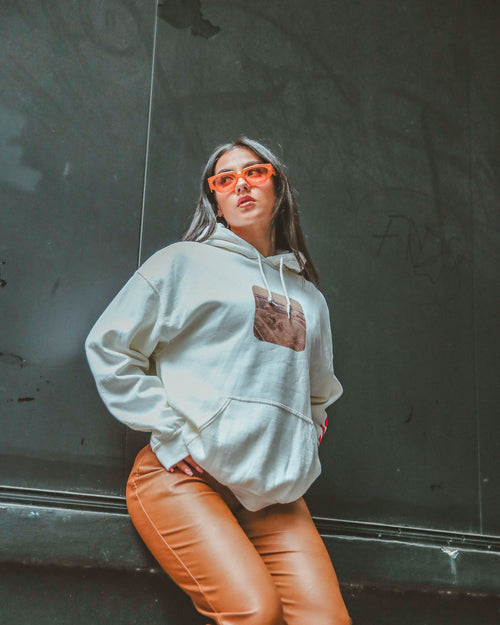 Notorious B.I.G Baby Car Hoodie Off White