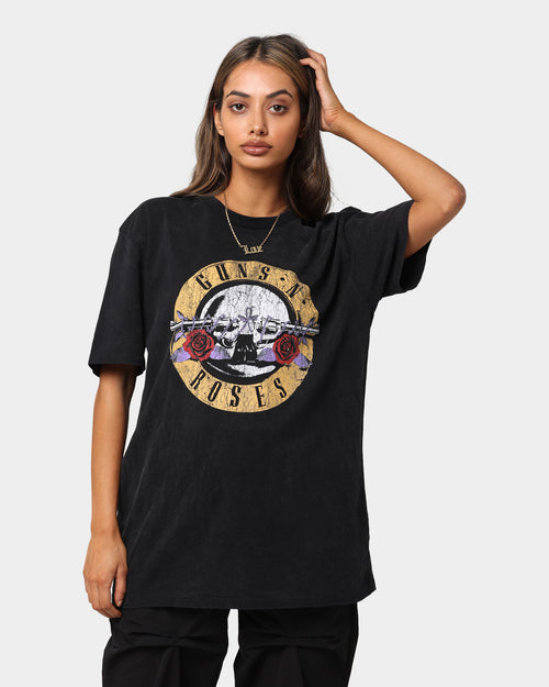 Guns N Roses Gunners Vintage T-Shirt Black Wash
