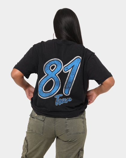 Bravado Rolling Stones '81 Vintage T-Shirt Black Wash