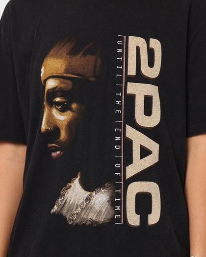 TUPAC Uteot Litho Short-Sleeve T-Shirt Black