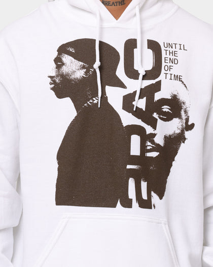 Tupac Uteot Tracklist Hoodie White