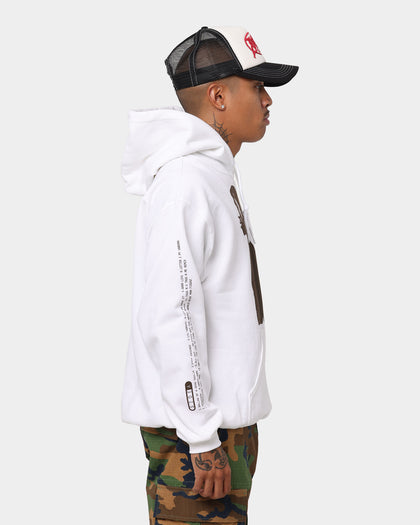 Tupac Uteot Tracklist Hoodie White