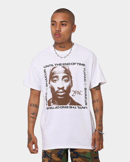 Tupac Uteot White Short Sleeve T-Shirt White