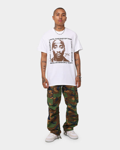 Tupac Uteot White Short Sleeve T-Shirt White