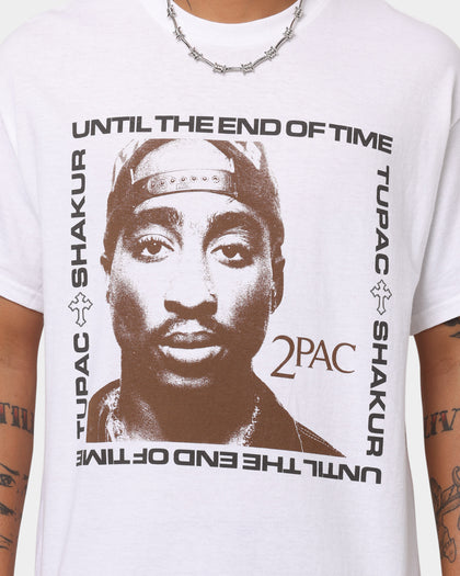 Tupac Uteot White Short Sleeve T-Shirt White