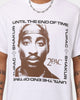 Tupac Uteot White Short Sleeve T-Shirt White