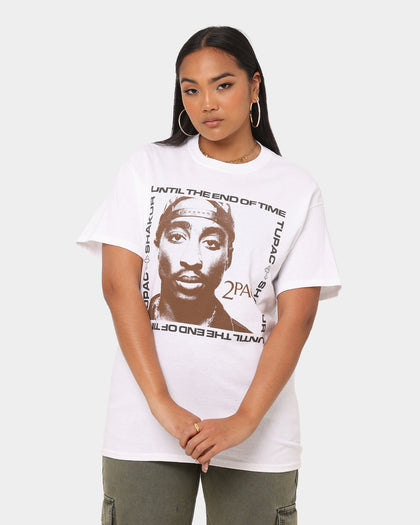 Tupac Uteot White Short Sleeve T-Shirt White