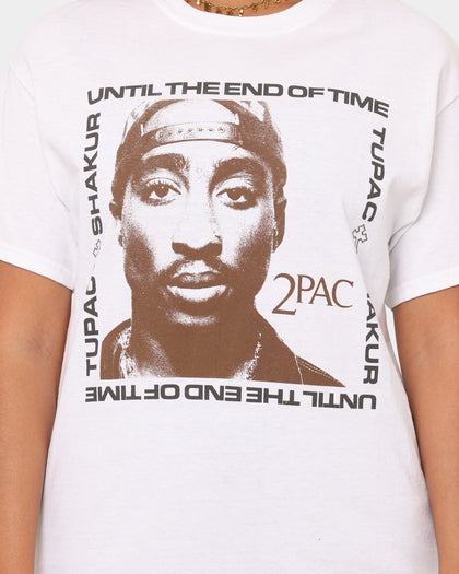 Tupac Uteot White Short Sleeve T-Shirt White