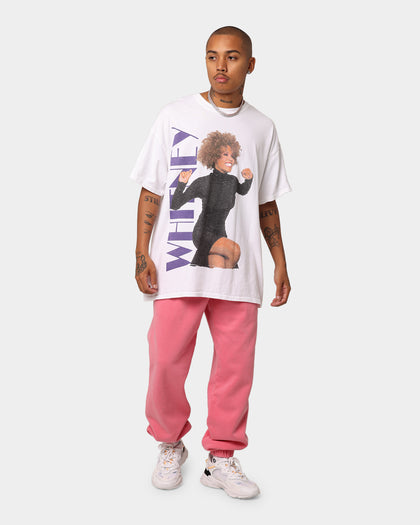 Whitney Houston Sitting T-Shirt White