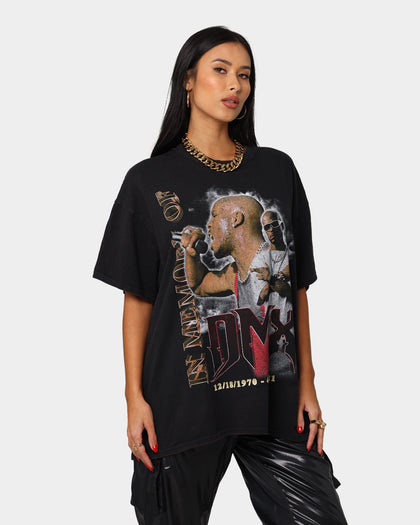 DMX Collage Vintage T-Shirt Black Wash