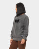 Wu Wear Merch Embroidered Logo Crewneck Black Wash