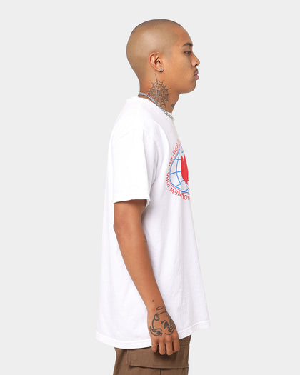 Wu Wear Merch Globe T-Shirt White