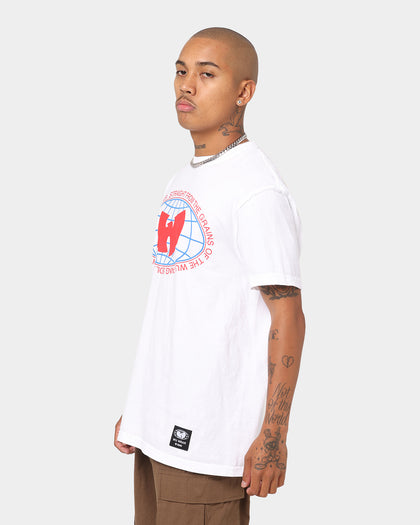 Wu Wear Merch Globe T-Shirt White