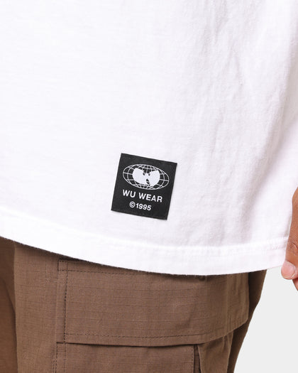 Wu Wear Merch Globe T-Shirt White