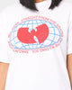 Wu Wear Merch Globe T-Shirt White