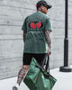 Wu Wear Merch Logo Vintage T-Shirt Washed Green