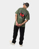 Wu Wear Merch Logo Vintage T-Shirt Washed Green