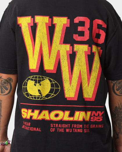 Wu Wear Merch Shaolin Vintage T-Shirt Black Wash