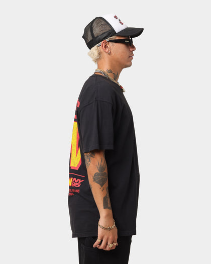 Wu Wear Merch Shaolin Vintage T-Shirt Black Wash