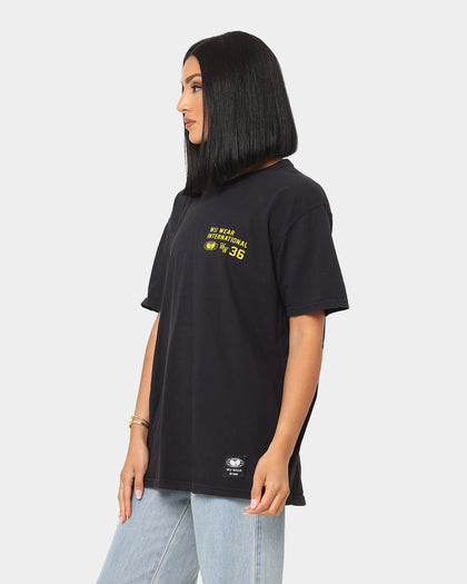 Wu Wear Merch Shaolin Vintage T-Shirt Black Wash