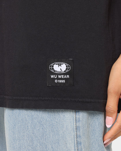 Wu Wear Merch Shaolin Vintage T-Shirt Black Wash