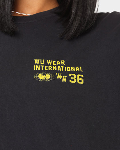 Wu Wear Merch Shaolin Vintage T-Shirt Black Wash