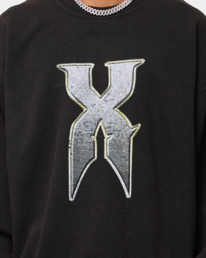 DMX X Fence Vintage Crew Black Wash
