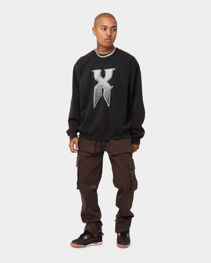 DMX X Fence Vintage Crew Black Wash