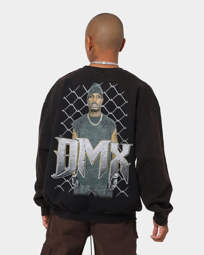 DMX X Fence Vintage Crew Black Wash