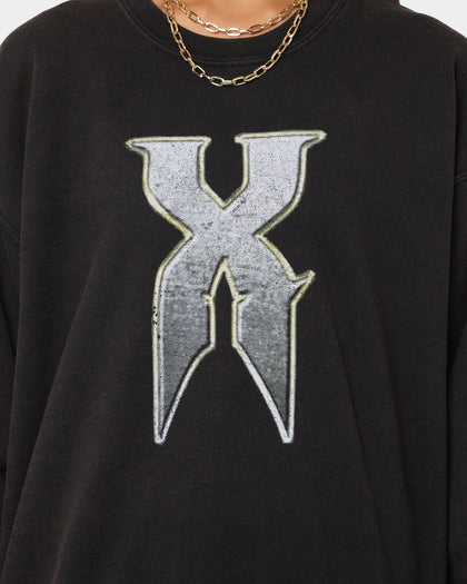 DMX X Fence Vintage Crew Black Wash