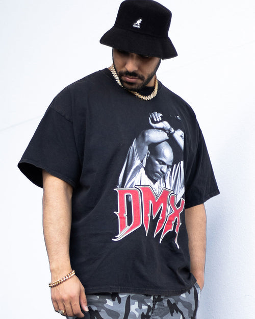 DMX X Logo Vintage T-Shirt Black Wash